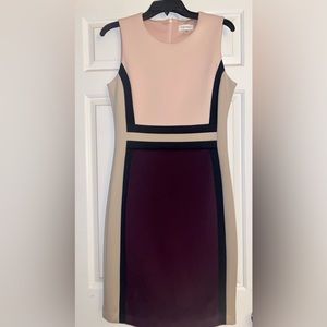 Calvin Klein Sleeveless Sheath Dress. Size 10.